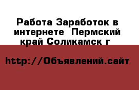 Работа Заработок в интернете. Пермский край,Соликамск г.